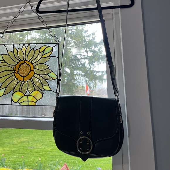 Blue Leather Sattal Bag 💼 - Picture 2 of 4